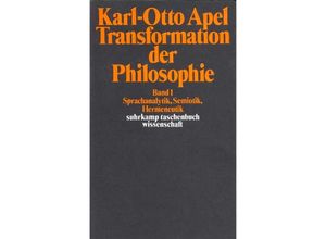 9783518277652 - Transformation der PhilosophieBd2 - Karl-Otto Apel Taschenbuch