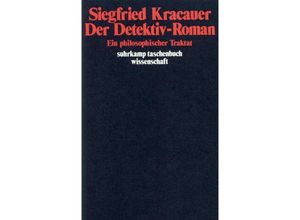 9783518278970 - Der Detektiv-Roman   suhrkamp taschenbuch wissenschaft Bd297 - Siegfried Kracauer Taschenbuch