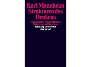 9783518278987 - Strukturen des Denkens - Karl Mannheim Taschenbuch