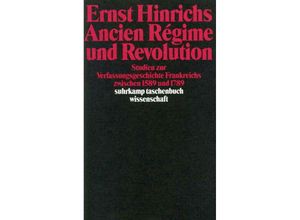 9783518283585 - Ancien Regime und Revolution - Ernst Hinrichs Taschenbuch