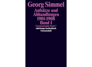 9783518284070 - Gesamtausgabe in 24 BändenBd1 - Georg Simmel Taschenbuch