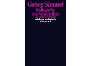 9783518284186 - Englischsprachige Veröffentlichungen 1893-1910 - Georg Simmel Taschenbuch