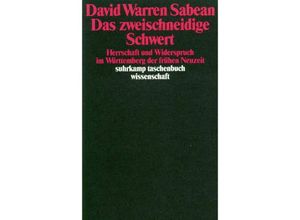 9783518284889 - Das zweischneidige Schwert - David W Sabean Taschenbuch