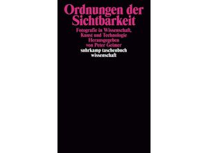 9783518291382 - Ordnungen der Sichtbarkeit Taschenbuch