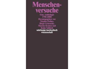 9783518294505 - Menschenversuche Taschenbuch