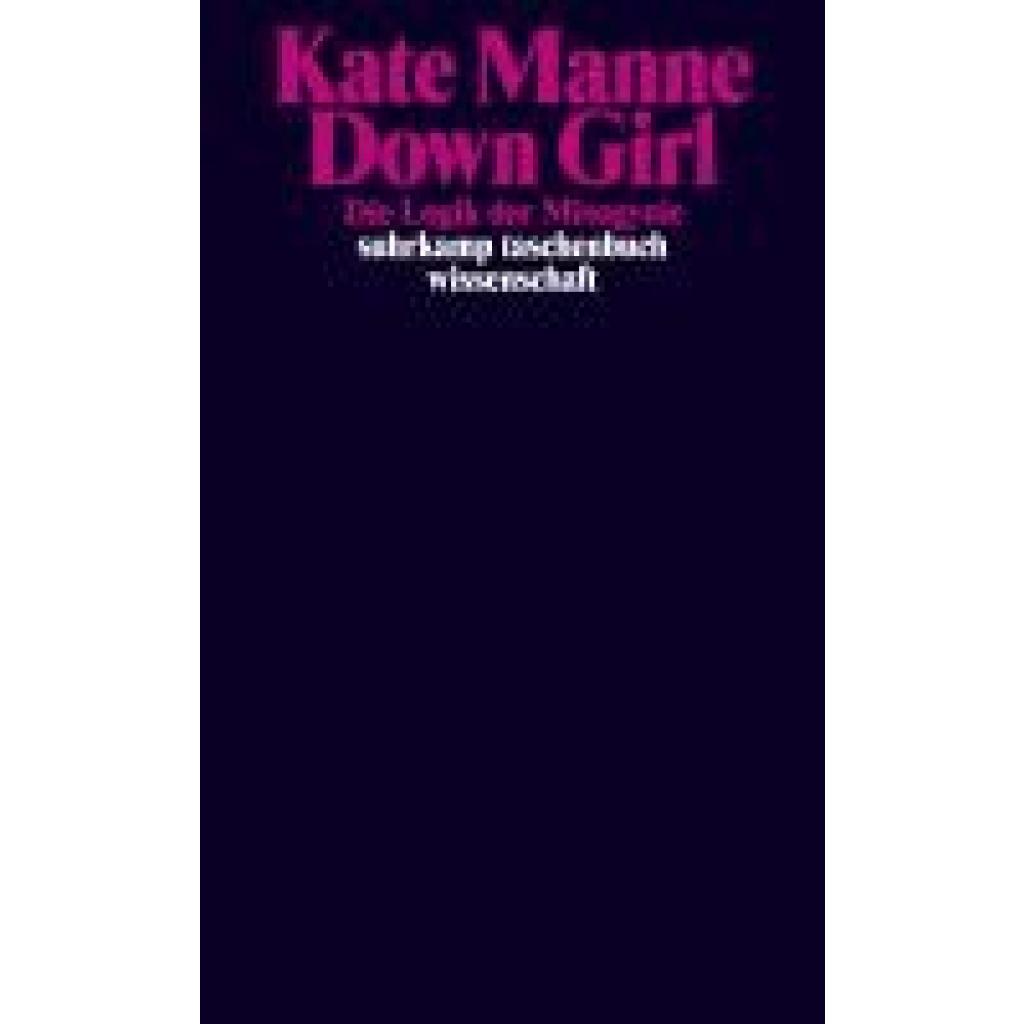 9783518299197 - Manne Kate Down Girl