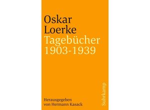 9783518377420 - Tagebücher 1903-1939 - Oskar Loerke Taschenbuch