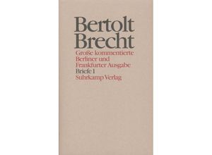 9783518400883 - Werke Große kommentierte Berliner und Frankfurter Ausgabe 28 Briefe - Bertolt Brecht Leder