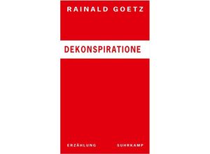 9783518411223 - Heute Morgen   5 3   Dekonspiratione - Rainald Goetz Leinen