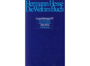 9783518414873 - Rezensionen und Aufsätze aus den Jahren 1926-1934 - Hermann Hesse Leinen