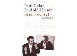 9783518416440 - Briefwechsel - Rudolf Hirsch Paul Celan Gebunden