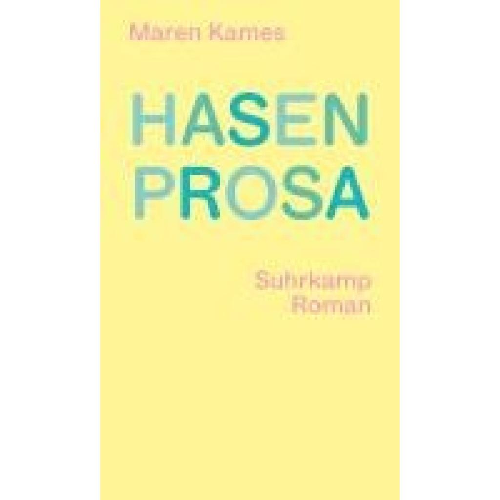 9783518431689 - Kames Maren Hasenprosa