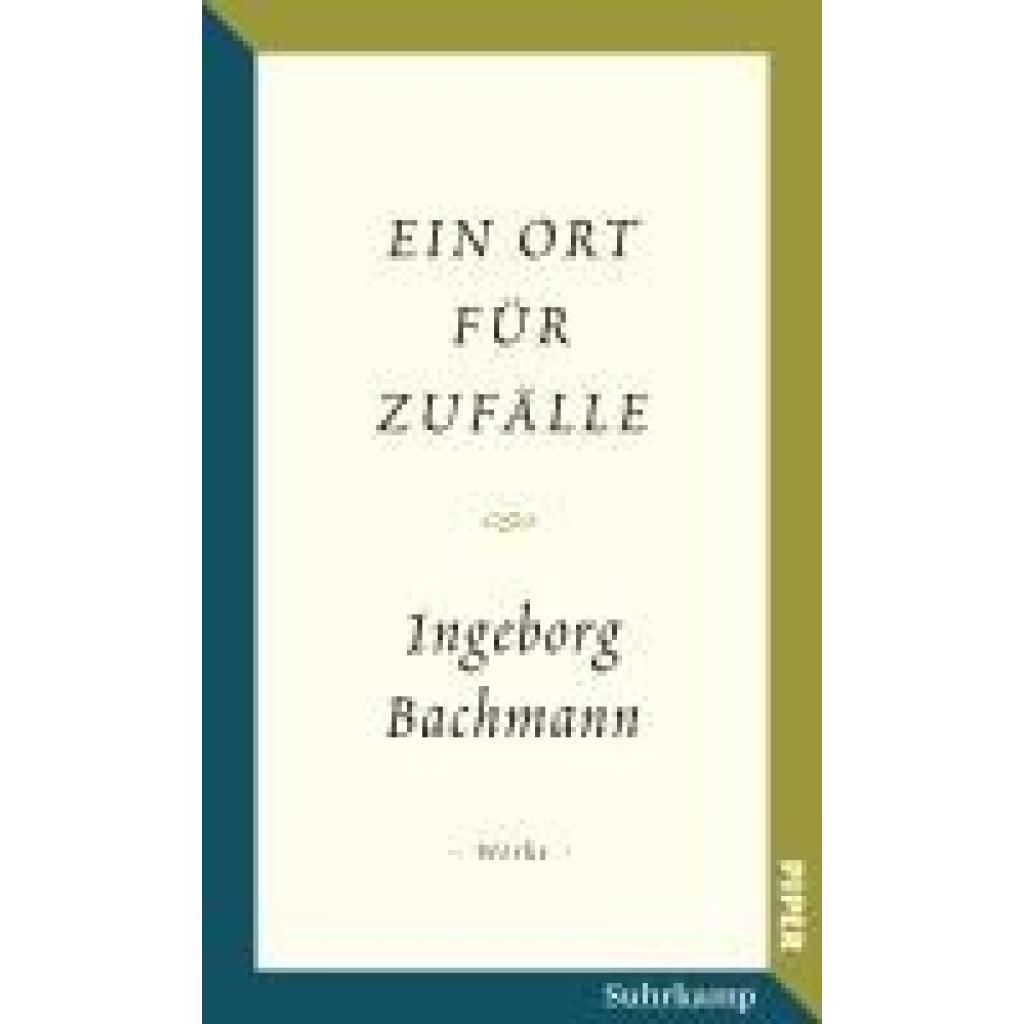 9783518431863 - Bachmann Ingeborg Salzburger Bachmann Edition