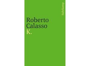 9783518468517 - K - Roberto Calasso Taschenbuch