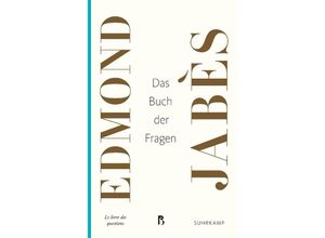 9783518469880 - Das Buch der Fragen - Edmond Jabès Kartoniert (TB)