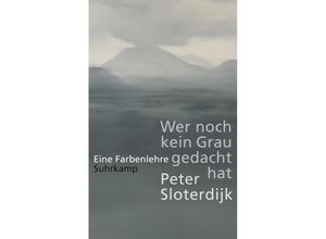 9783518473412 - Wer noch kein Grau gedacht hat - Peter Sloterdijk Taschenbuch