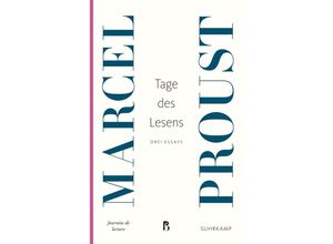 9783518473535 - Französische Bibliothek   Tage des Lesens - Marcel Proust Taschenbuch