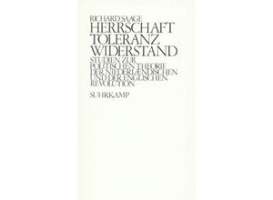 9783518575857 - Herrschaft Toleranz Widerstand - Richard Saage Taschenbuch