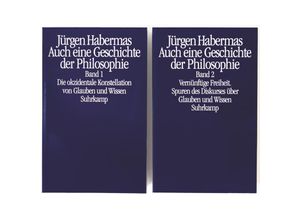 9783518587348 - Auch eine Geschichte der Philosophie 2 Teile - Jürgen Habermas Leinen