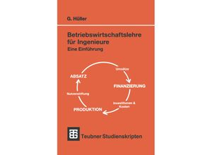 9783519001454 - Betriebswirtschaftslehre für Ingenieure - Günter Hüller Kartoniert (TB)