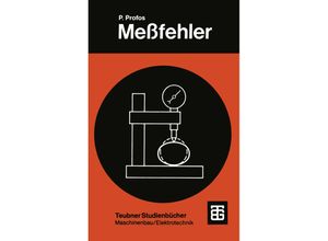 9783519063070 - Teubner Studienbücher Technik   Meßfehler - Paul Profos Kartoniert (TB)