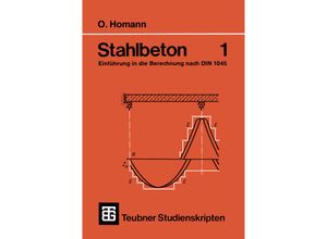 9783519200581 - O Homann - GEBRAUCHT Stahlbeton Einführung in die Berechnung nach DIN 1045 - Preis vom 02072023 051058 h