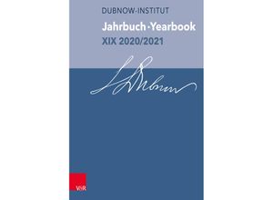 9783525302033 - Jahrbuch des Dubnow-Instituts   Dubnow Institute Yearbook   Jahrgang XIX Band 2020 21   Jahrbuch des Dubnow-Instituts  Dubnow Institute Yearbook XIX 2020 2021 Gebunden