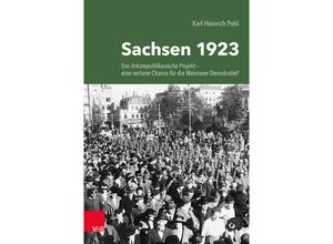 9783525311431 - Sachsen 1923 - Karl Heinrich Pohl Gebunden