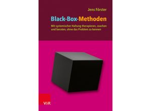 9783525400357 - Black-Box-Methoden - Jens Förster Kartoniert (TB)