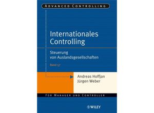 9783527502905 - Internationales Controlling - Andreas Hoffjan Jürgen Weber Kartoniert (TB)