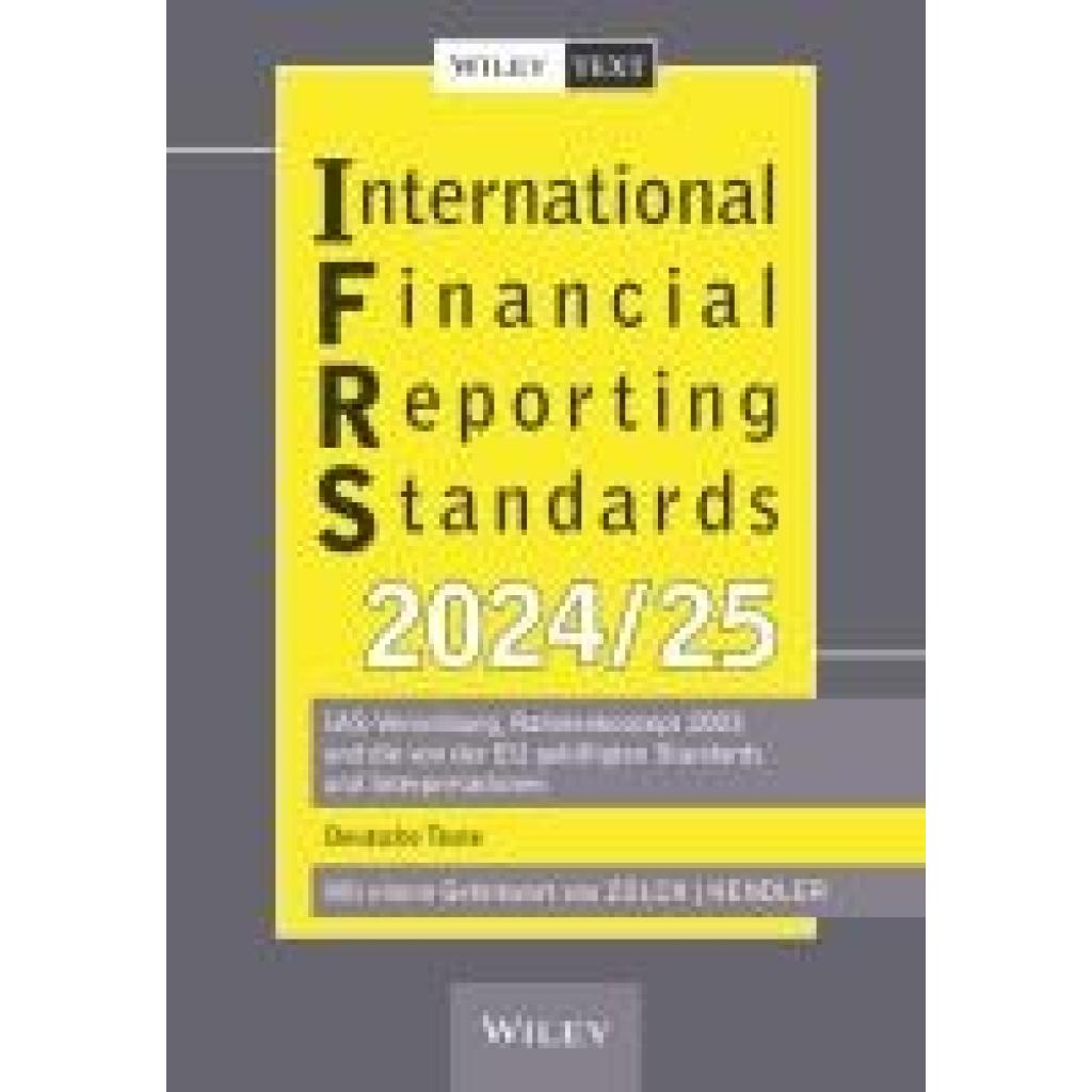 9783527512034 - Zülch Henning International Financial Reporting Standards (IFRS) 2024 2025