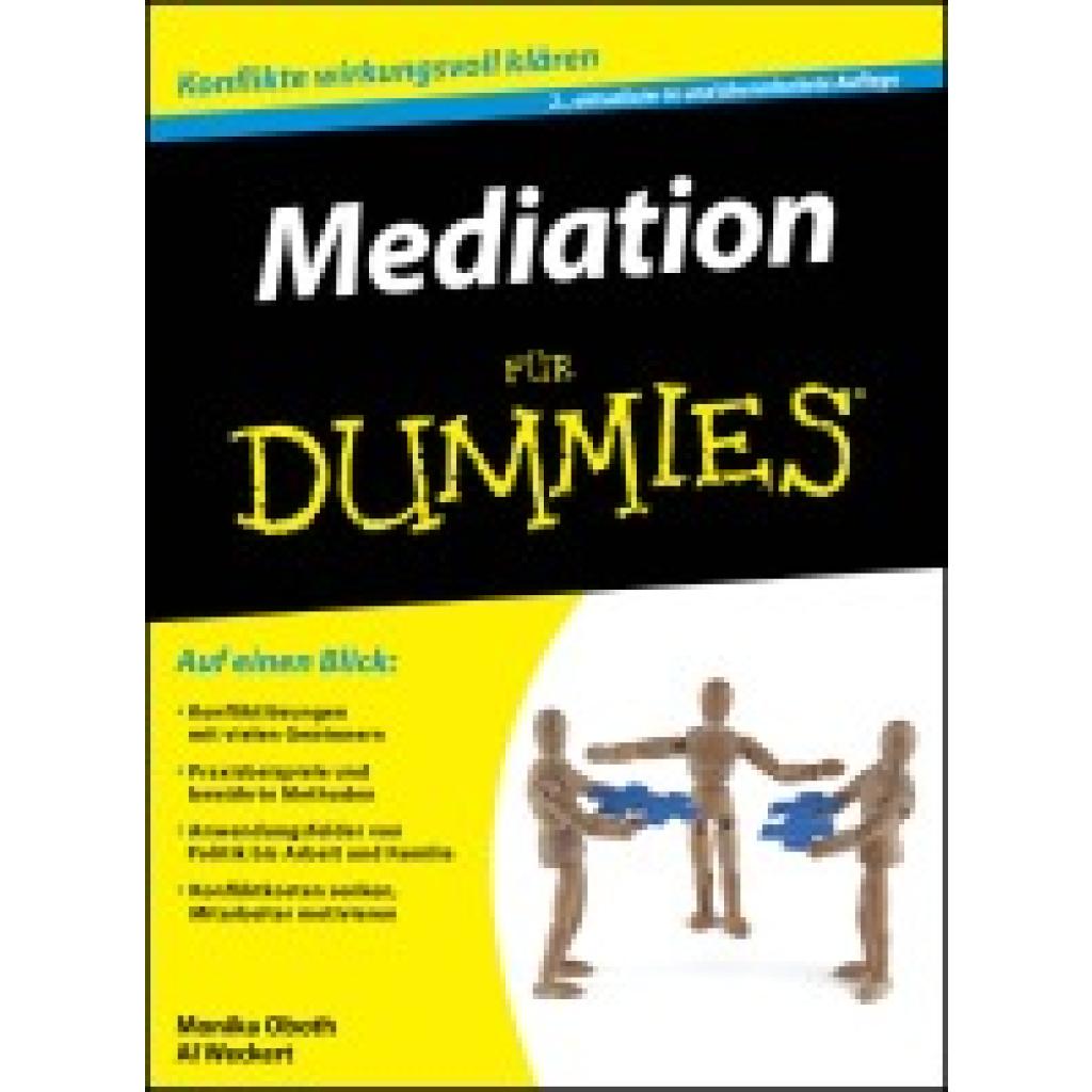 9783527710645 - Mediation für Dummies - Al Weckert Monika Oboth Kartoniert (TB)