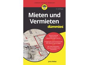 9783527719969 - Mieten und Vermieten für Dummies - Jutta Weber Kartoniert (TB)