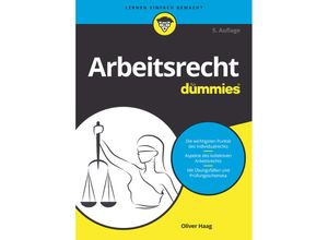 9783527720071 - für Dummies   Arbeitsrecht für Dummies - Oliver Haag Kartoniert (TB)