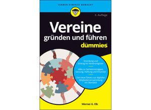 9783527720453 - Vereine gründen und führen für Dummies - Werner G Elb Kartoniert (TB)