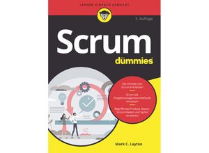 9783527720637 - für Dummies   Scrum für Dummies - Mark C Layton David Morrow Kartoniert (TB)