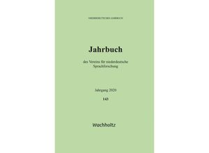 9783529042430 - Niederdeutsches Jahrbuch 143 (2020) Kartoniert (TB)