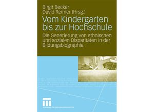 9783531162249 - Vom Kindergarten bis zur Hochschule Kartoniert (TB)