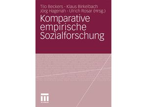 9783531168500 - Komparative empirische Sozialforschung Kartoniert (TB)