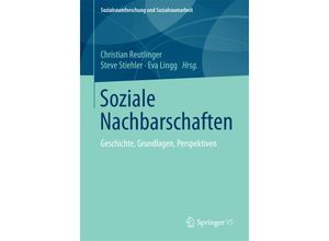 9783531184401 - Soziale Nachbarschaften Kartoniert (TB)