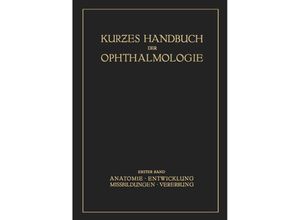 9783540011262 - Kurzes Handbuch der Ophtalmologie Kartoniert (TB)