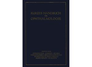 9783540011491 - Kurzes Handbuch der Ophthalmologie Kartoniert (TB)