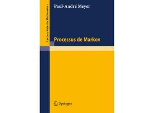 9783540039013 - Processus de Markov - P A Meyer Kartoniert (TB)