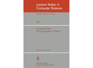 9783540108542 - Fundamentals of Computation Theory Kartoniert (TB)