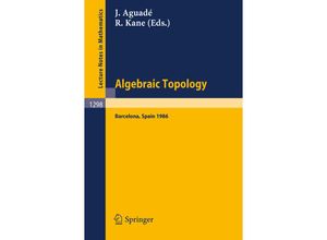 9783540187295 - Algebraic Topology Barcelona 1986 Kartoniert (TB)