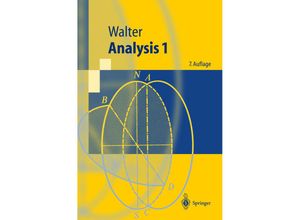 9783540203889 - AnalysisBd1 - Wolfgang Walter Kartoniert (TB)