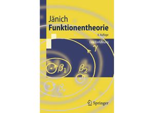 9783540203926 - Springer-Lehrbuch   Funktionentheorie - Klaus Jänich Kartoniert (TB)