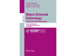 9783540224051 - Object-Oriented Technology ECOOP 2003 Workshop Reader Kartoniert (TB)