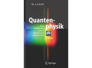 9783540270720 - Quantenphysik m CD-ROM - Hans Jörg Leisi Gebunden