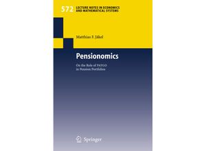 9783540325970 - Pensionomics - Matthias F Jäkel Kartoniert (TB)